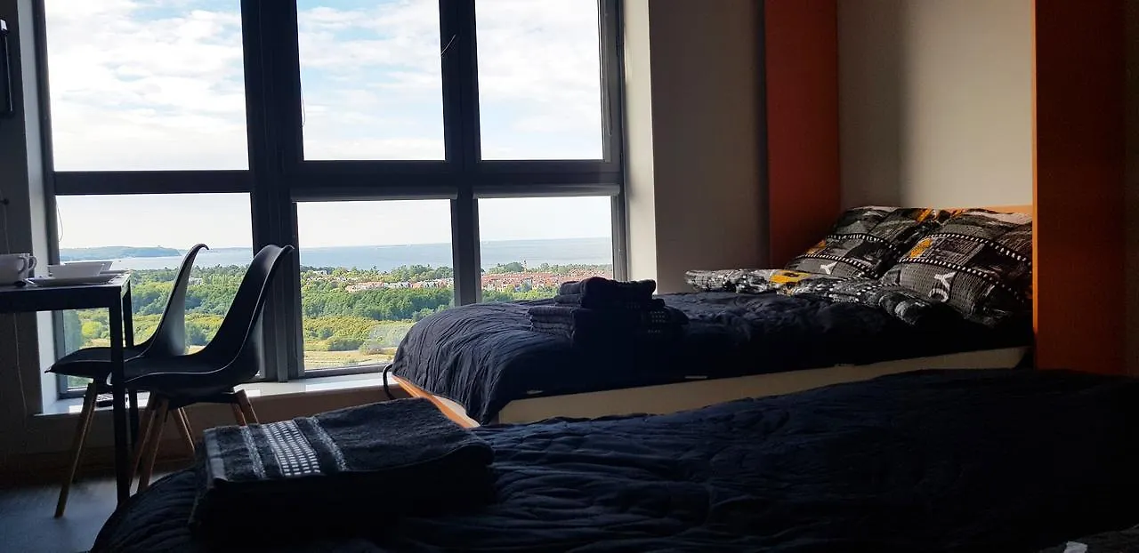 公寓 格但斯克16Th Floor View On The Sea And City. 15 Minutes Walk To The Beach.公寓 波兰