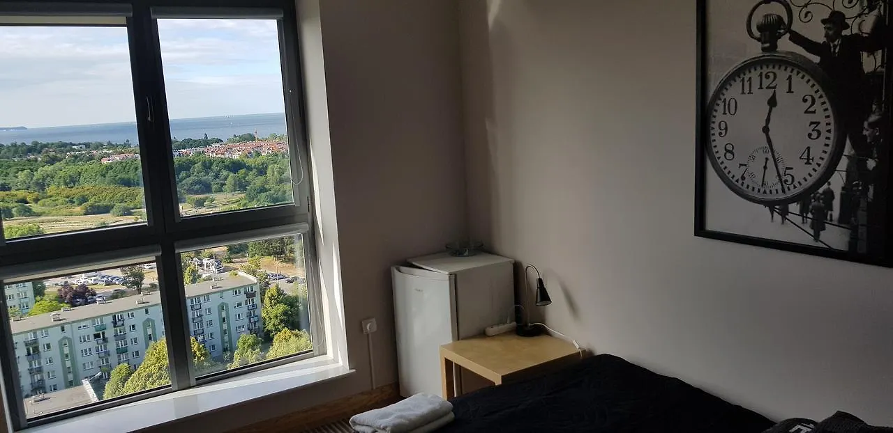 公寓 格但斯克16Th Floor View On The Sea And City. 15 Minutes Walk To The Beach.公寓
