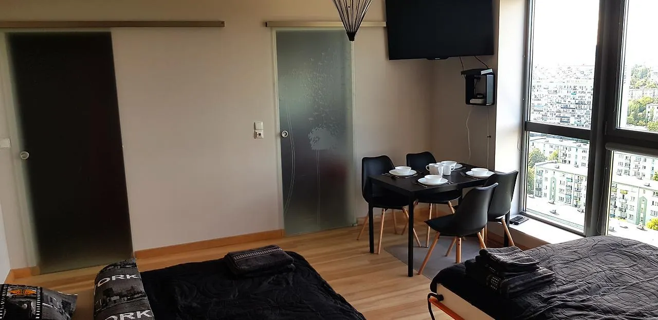 格但斯克16Th Floor View On The Sea And City. 15 Minutes Walk To The Beach.公寓