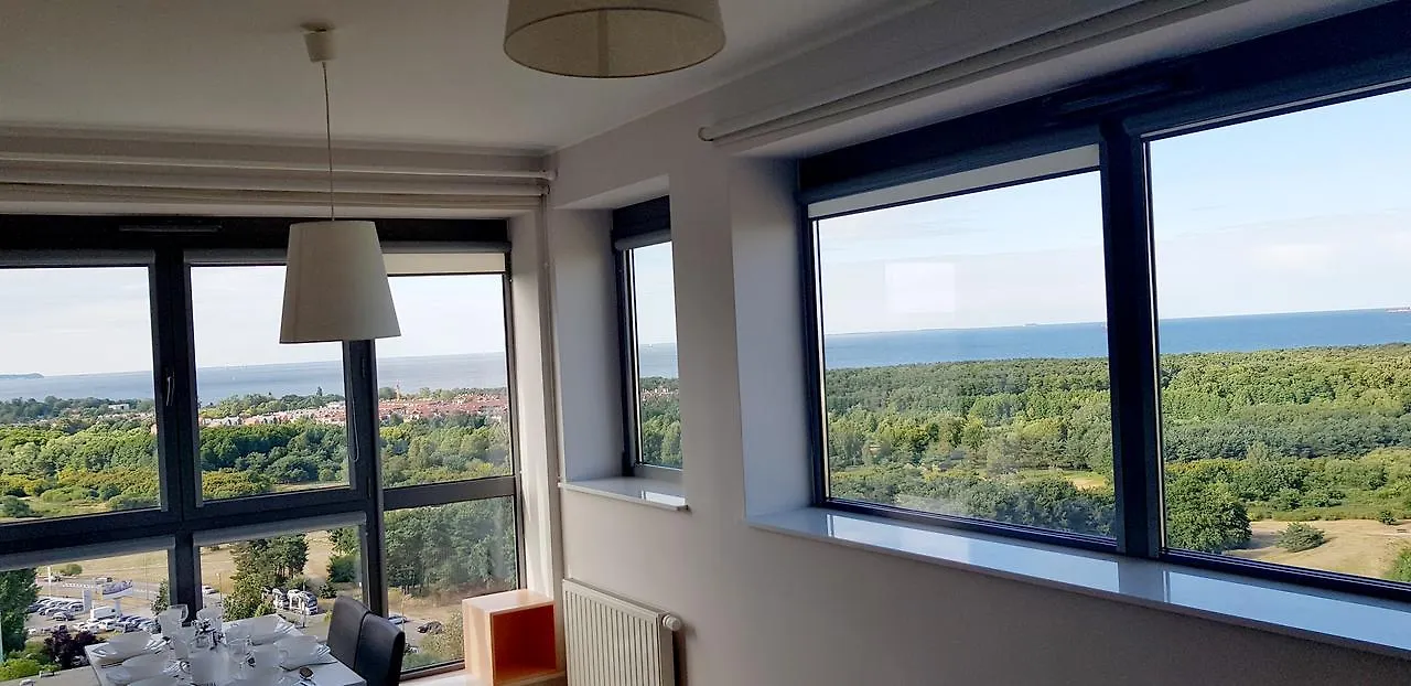 16Th Floor View On The Sea And City. 15 Minutes Walk To The Beach. Διαμέρισμα Γκντανσκ