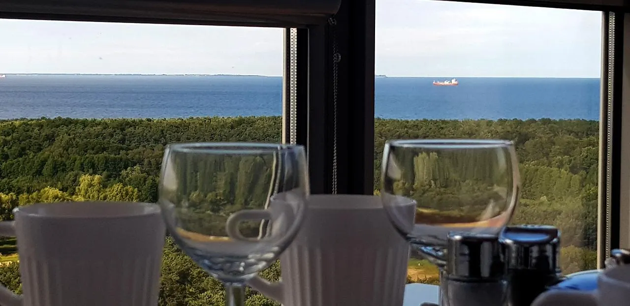 16Th Floor View On The Sea And City. 15 Minutes Walk To The Beach. Διαμέρισμα Γκντανσκ