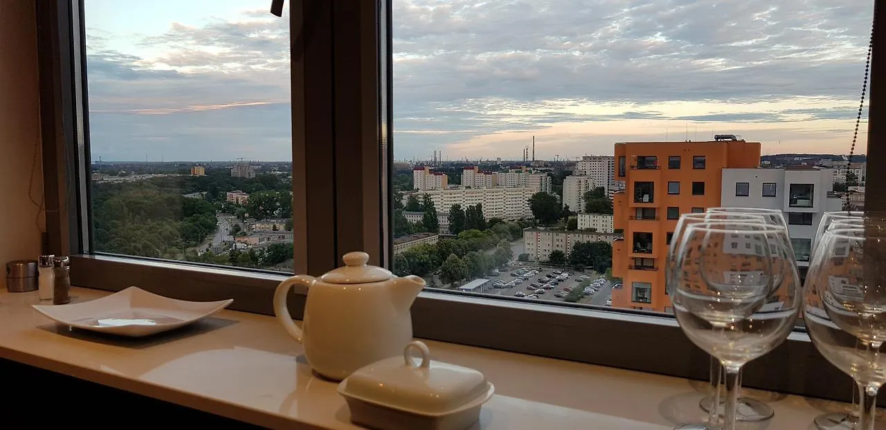 16Th Floor View On The Sea And City. 15 Minutes Walk To The Beach. Διαμέρισμα Γκντανσκ 0*,  Πολωνία