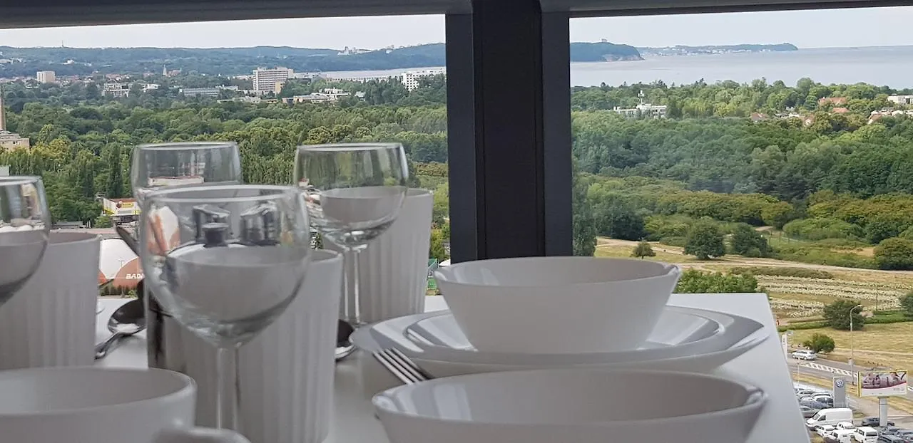 格但斯克16Th Floor View On The Sea And City. 15 Minutes Walk To The Beach.公寓 公寓