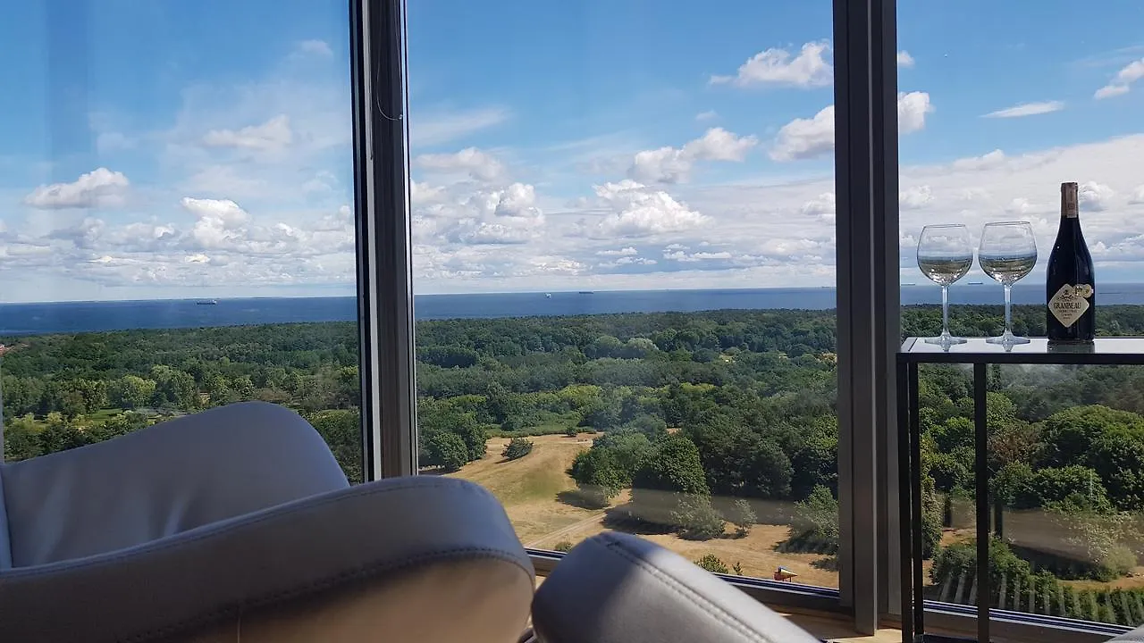 公寓 格但斯克16Th Floor View On The Sea And City. 15 Minutes Walk To The Beach.公寓